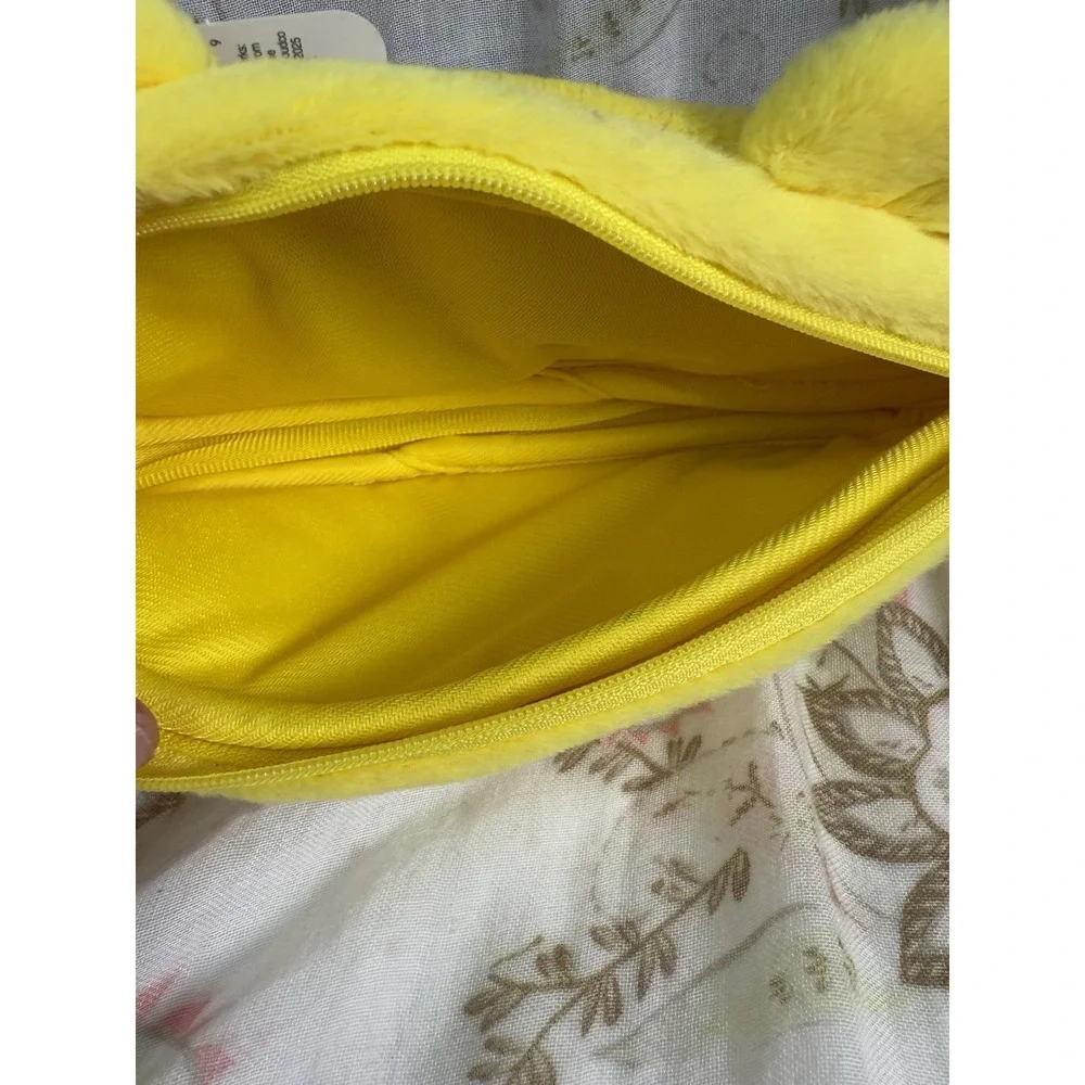 Carebear‎ Pencil Cases, Soft Cute And Fluffy, NWT Pink/Yellow